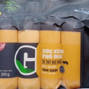 Xúc xích phô mai cheddar G-Kitchen 200g