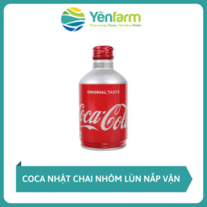 Coca Nhật Chai Nhôm Lùn Nắp Vặn