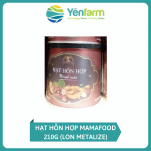 Hạt Hỗn Hợp Mamafood 210g (Lon Metalize)