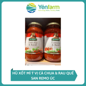 Hũ Xốt Mì Ý Vị Cà Chua & Rau Quế San Remo Úc