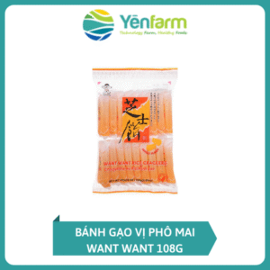 Bánh Gạo Vị Phô Mai Want Want 108g