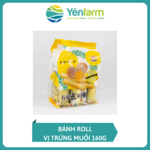 Bánh Roll vị trứng muối 160g