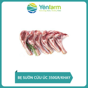 Bẹ sườn cừu Úc cắt chuẩn ~350gr/khay