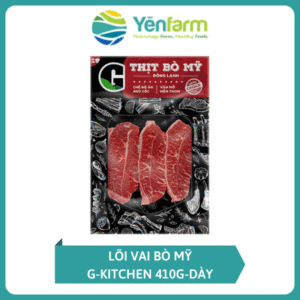 Lõi vai bò Mỹ G-Kitchen 410g-Dày