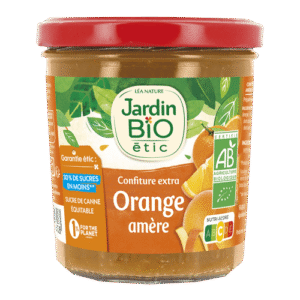 Mứt Cam hữu cơ Jardin Bio 320gr