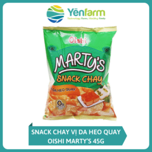 SNACK CHAY VỊ DA HEO QUAY OISHI MARTY’S 45G