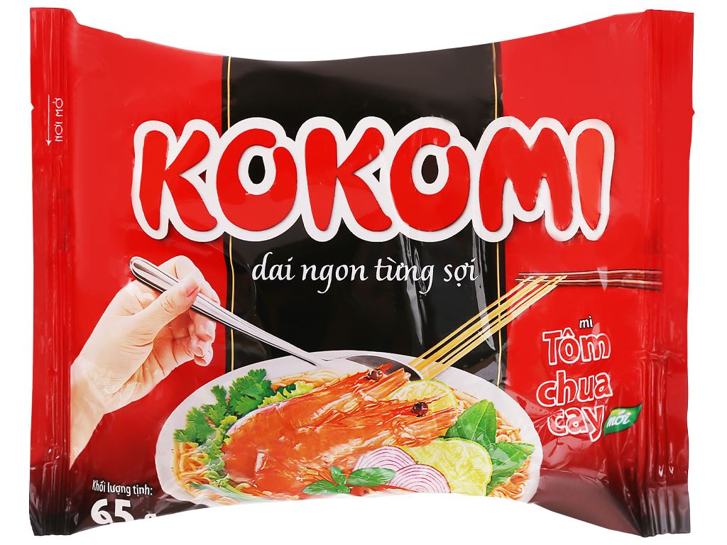 1 goi mi kokomi bao nhieu calo 0