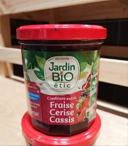 Mứt Hỗn hơp hữu cơ Jardin Bio 320gr
