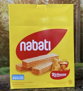 BÁNH RICHEESE NABATI HỘP GIẤY 20X16G