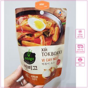 BEKSUL XỐT NẤU TOKBOKKI VỊ CAY NGỌT 120G HÀN QUỐC