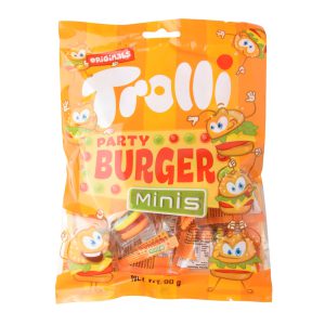 Bịch Kẹo Dẻo Trolli Mini Burger 90g