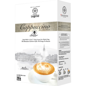 Cà phê G7 Cappuccino Hazelnut Trung Nguyên Legend 216g CPC29