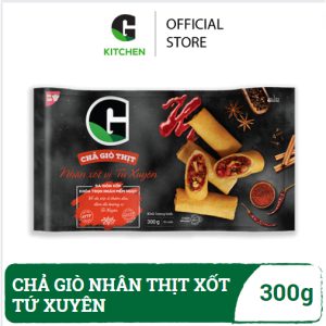 Chả giò thịt nhân xốt vị Tứ Xuyên G-Kitchen 300g