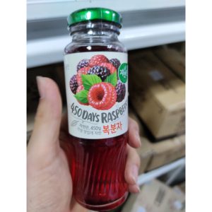 Chai nước ép mâm xôi HQ 180ml