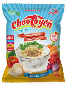Cháo Tổ Yến Thịt bằm 50gr