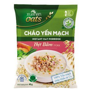 Cháo Yến Mạch Xuân An Thịt Bằm