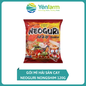 Gói Mì Hải Sản Cay Neoguri Nongshim 120g