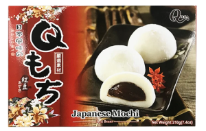 Hộp bánh Mochi Qidea vị đậu đỏ 210G