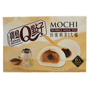 Hộp bánh Mochi Qidea vị trà sữa trân châu 210G