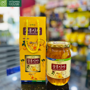 Hũ trà hồng sâm mật ong Sanyakchon (580g)
