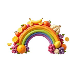 JBar – Rainbow Fruit – Couple Size