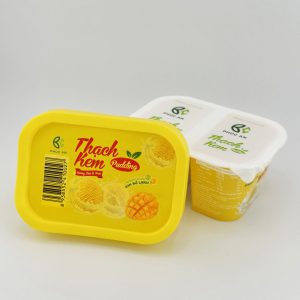 Kem xoài thạch dừa
