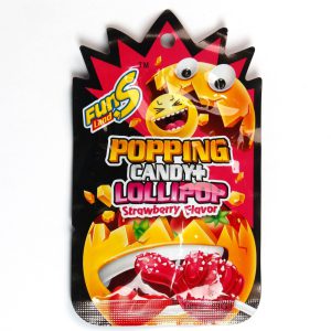Kẹo Lollipop Dâu – Lollipop Strawberry Flavor Magic Pop