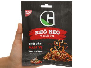 Khô heo vị cháy tỏi G-Kitchen 25g