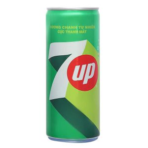 Lon 7-Up Vị Chanh Mỹ 355ml
