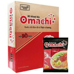 Mì Omachi Bò, Sườn, Tôm