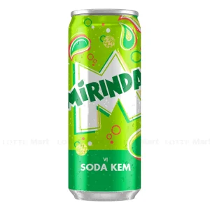 Nước ngọt Mirinda vị soda kem lon 320ml