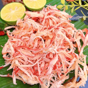 Mực hấp nước dừa