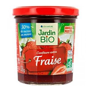 Mứt Dâu Tây hữu cơ Jardin Bio 320gr