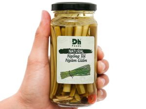 Natural Ngồng tỏi ngâm giấm (220 gr)