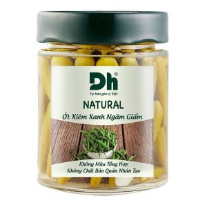 Natural Ớt Xiêm Xanh ngâm giấm (150 gr)