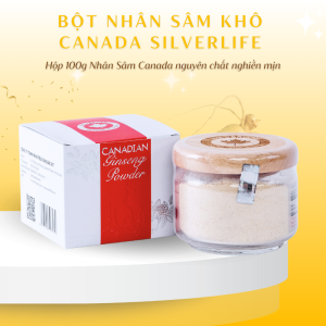 NHÂN SÂM SILVERLIFE POWDER 100G