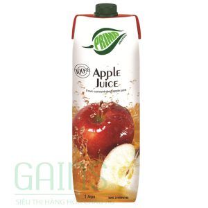 Nước táo 100% Prima 1L