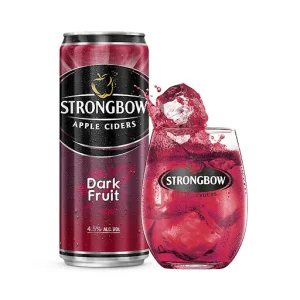 Nước táo lên men vị dâu đen Strongbow