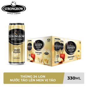Nước táo lên men vị Táo vàng Strongbow