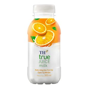 Nước uống sữa trái cây TH True – Hương cam