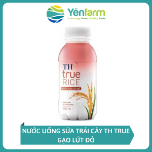 Nước uống sữa trái cây TH True – Gạo lứt đỏ