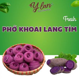 Phở rau củ – Khoai lang tím 600gr