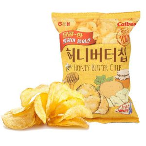 Snack Calbee Tẩm Bơ Mật Ong HQ 60g (vàng)