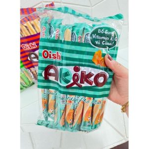 Snack Que Nhân Cafe Moka Oishi Akiko 160g