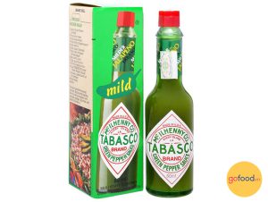 Sốt ớt xanh hiệu Tabasco chai 60ml