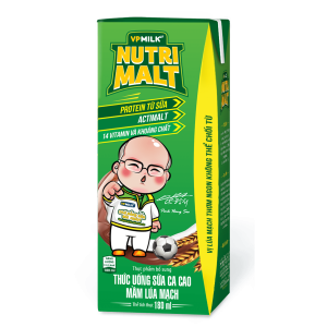 Sữa Ca Cao Mầm Lúa Mạch – VPMilk Nutrimalt (180ml)