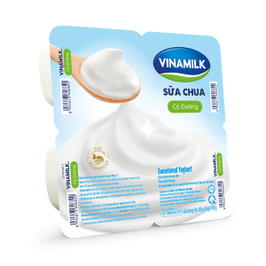 Sữa chua Vinamilk có đường