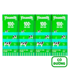 Sữa Tươi Tiệt Trùng Vinamilk 180ml