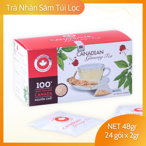 TRÀ NHÂN SÂM CANADA SILVERLIFE HỘP 12 TÚI